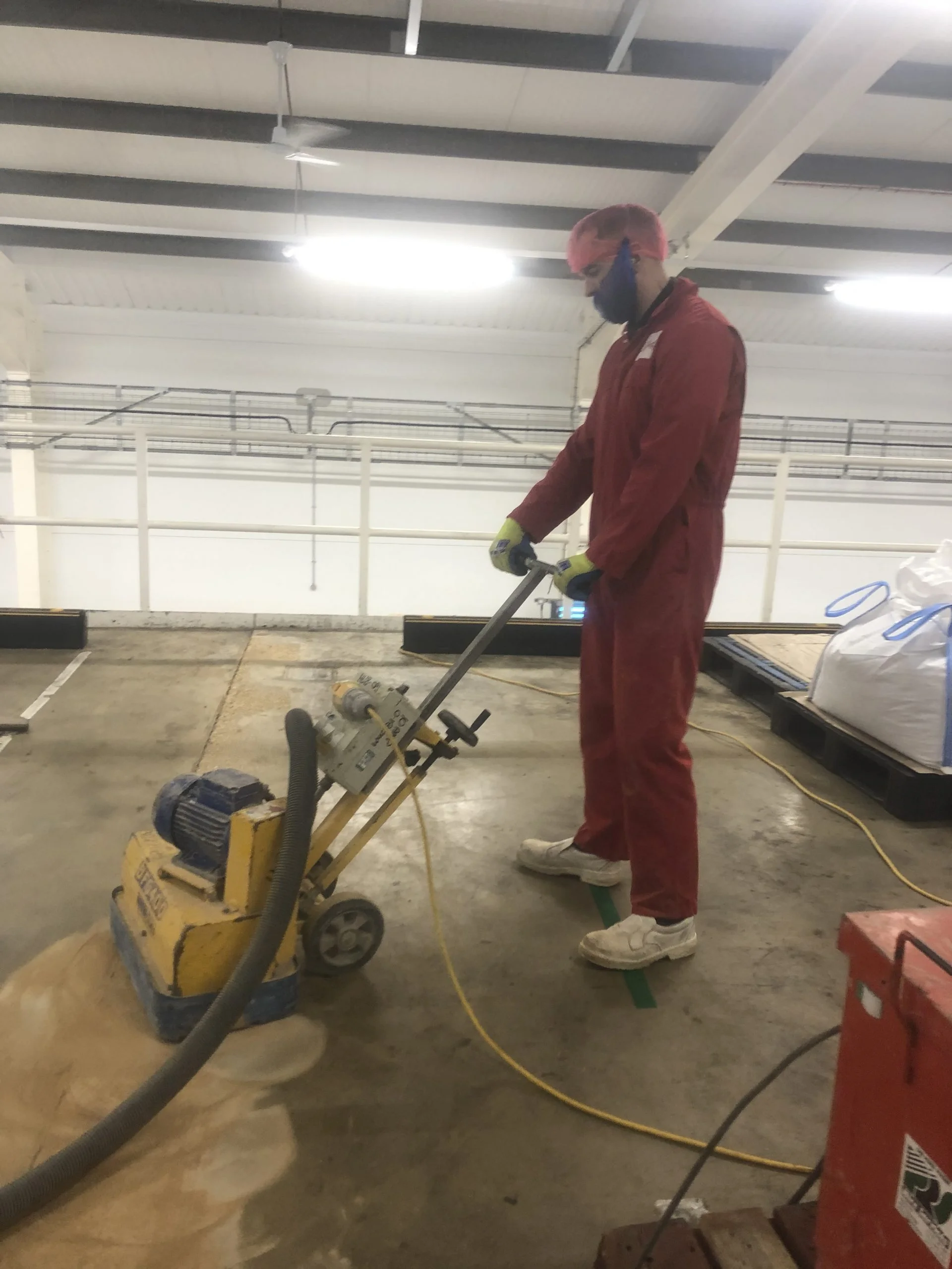 Floor Preparation Concrete grinding