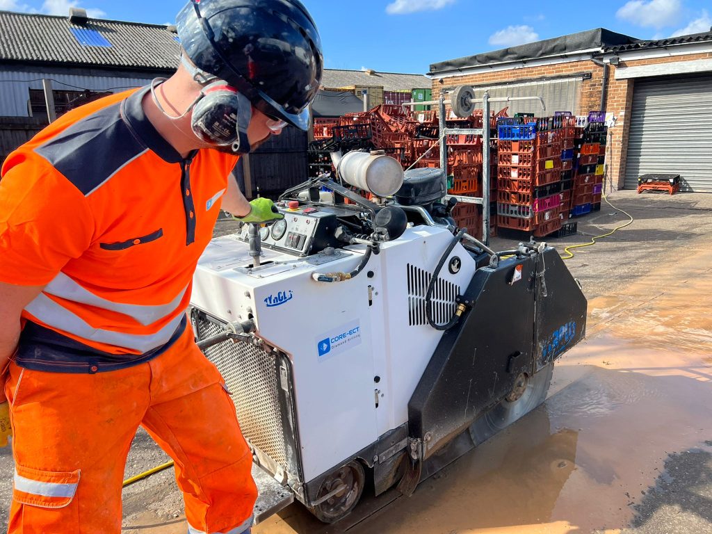 Concrete Floor Sawing