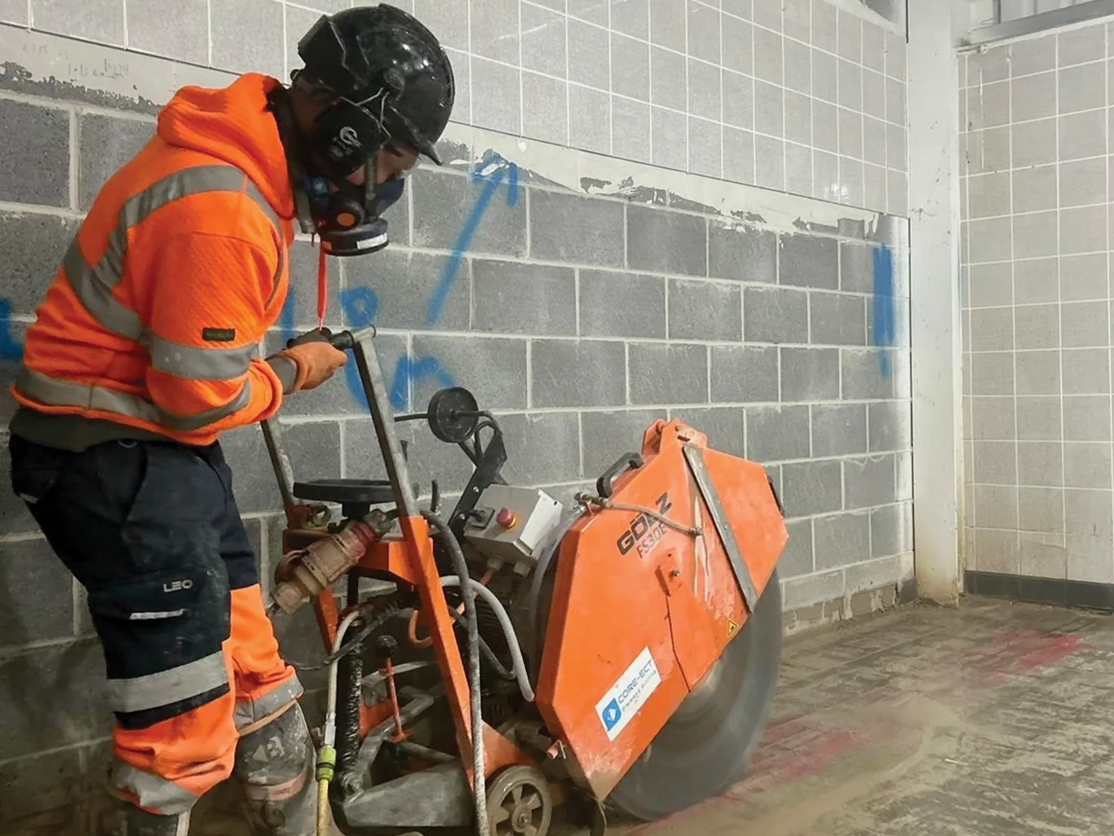 Floor sawing - Nottinghamshire