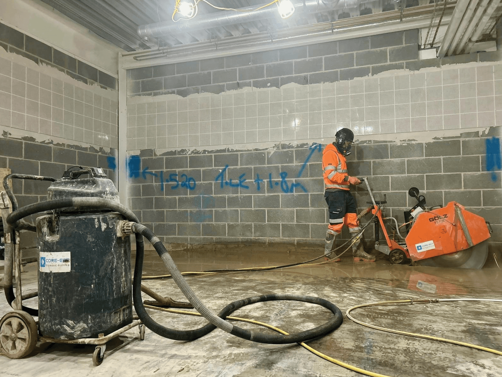 Floor sawing - Nottinghamshire