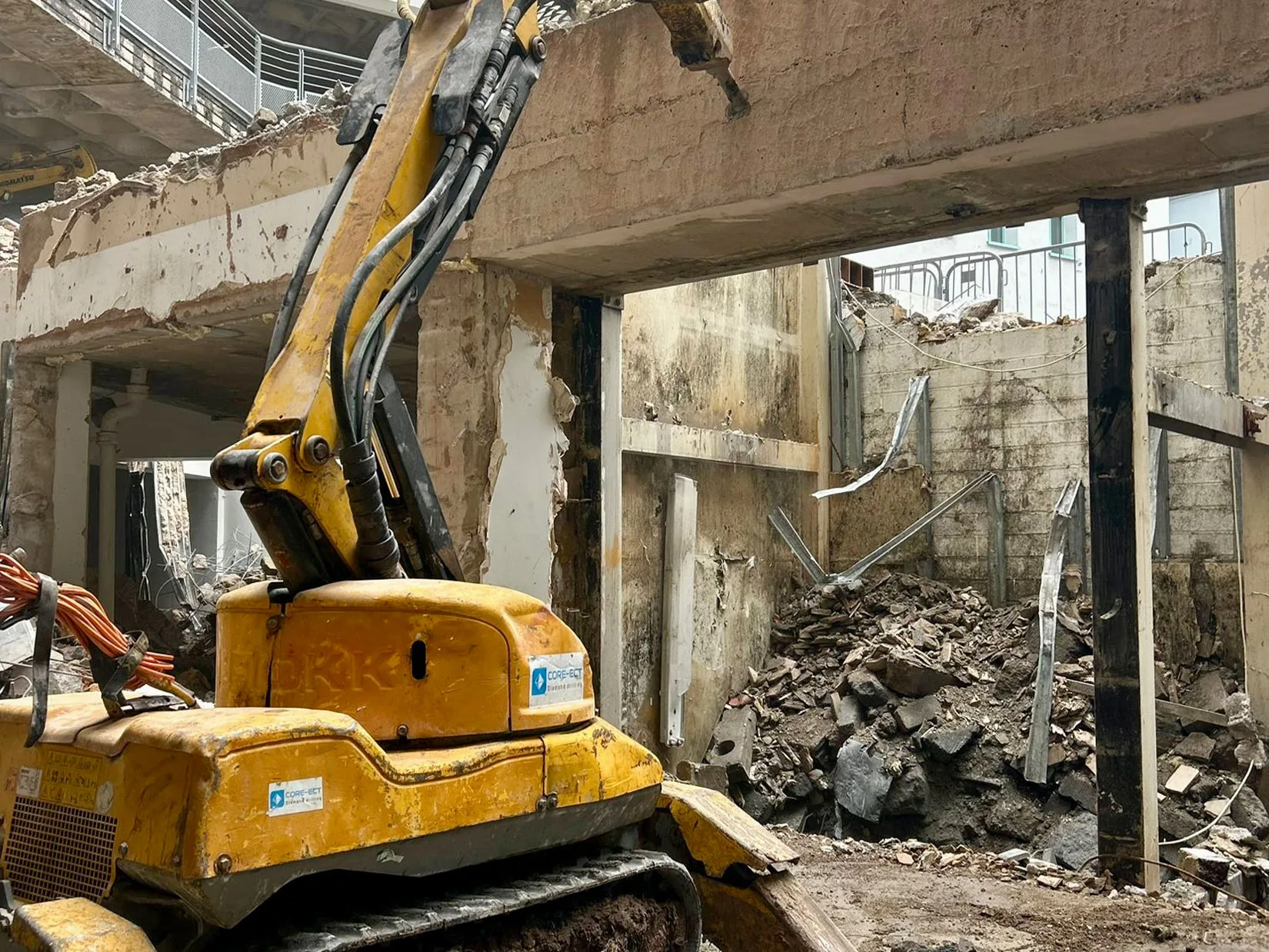 Brokk Controlled Demolition in Bristol