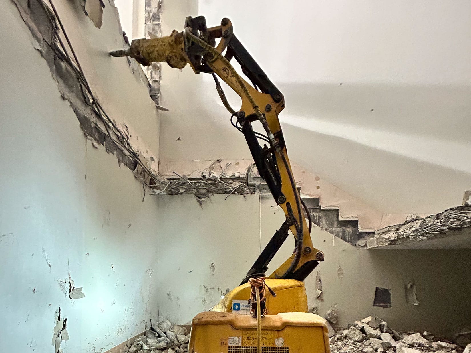 Brokk Controlled Demolition in Bristol