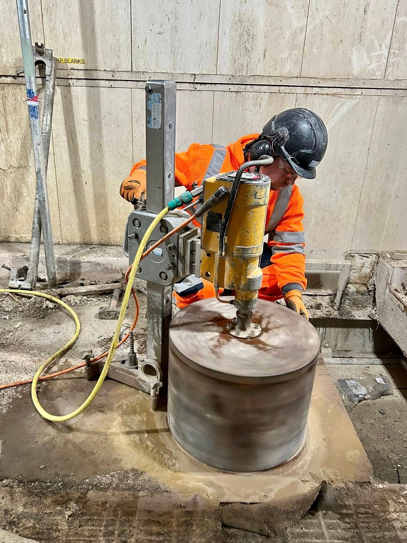 Diamond Drilling & Robotic Demolition at British Sugar, Newark