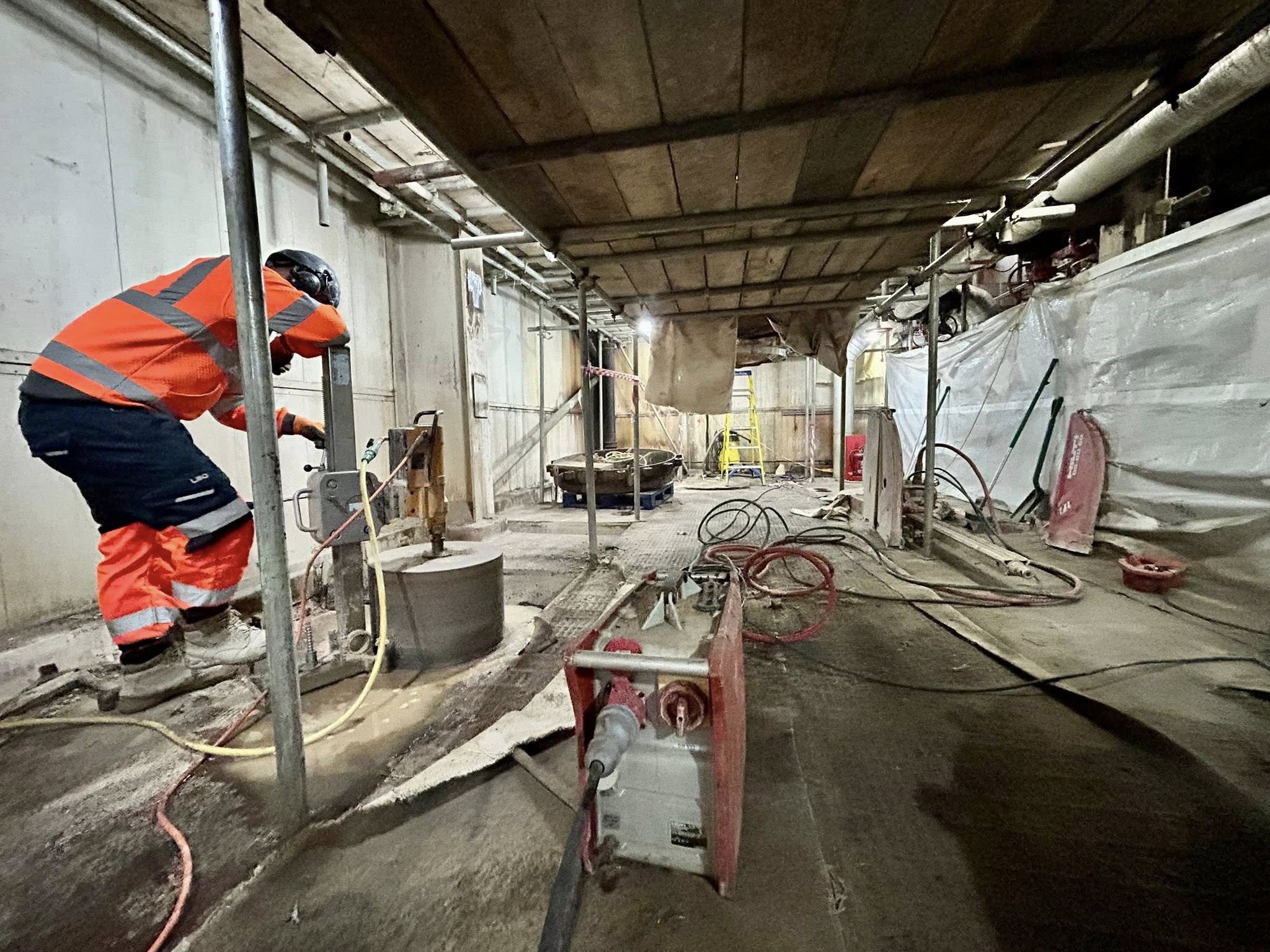 Diamond Drilling & Robotic Demolition at British Sugar, Newark